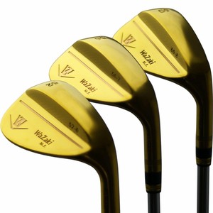 Japan-Wazaki-14K-Gold-Finish-Forged-Soft-Iron-USGA-PGA-Rules-of-Golf-Club-Wedge