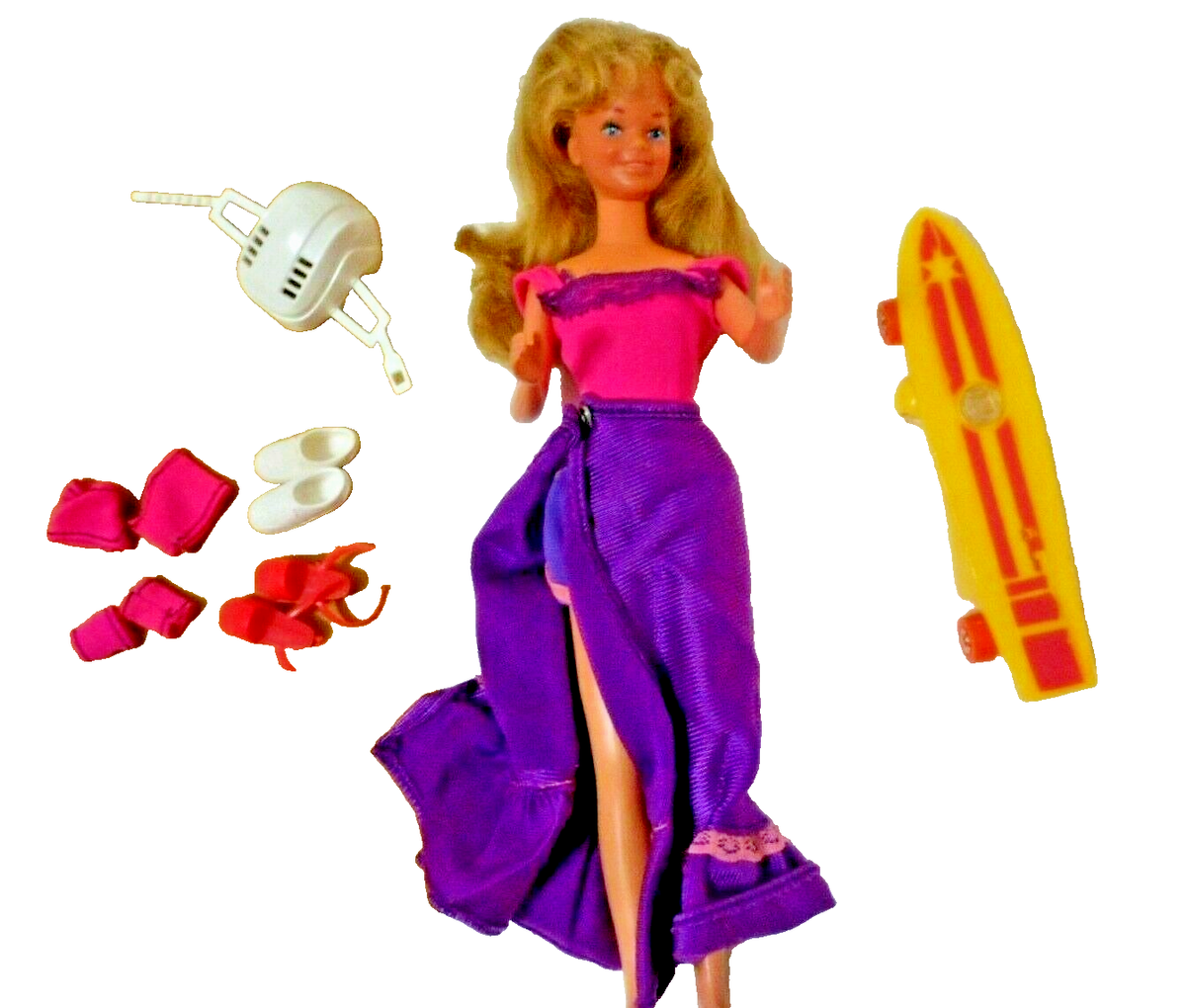 MATTEL #2756 SUPER TEEN SKIPPER 1978 DOLL W ACCESSORIES CLOTHES