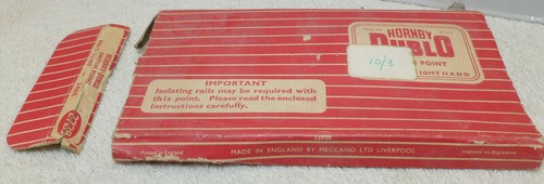 Hornby Dublo 2728 Switch Point Right Handed OO Gauge - Picture 4 of 4