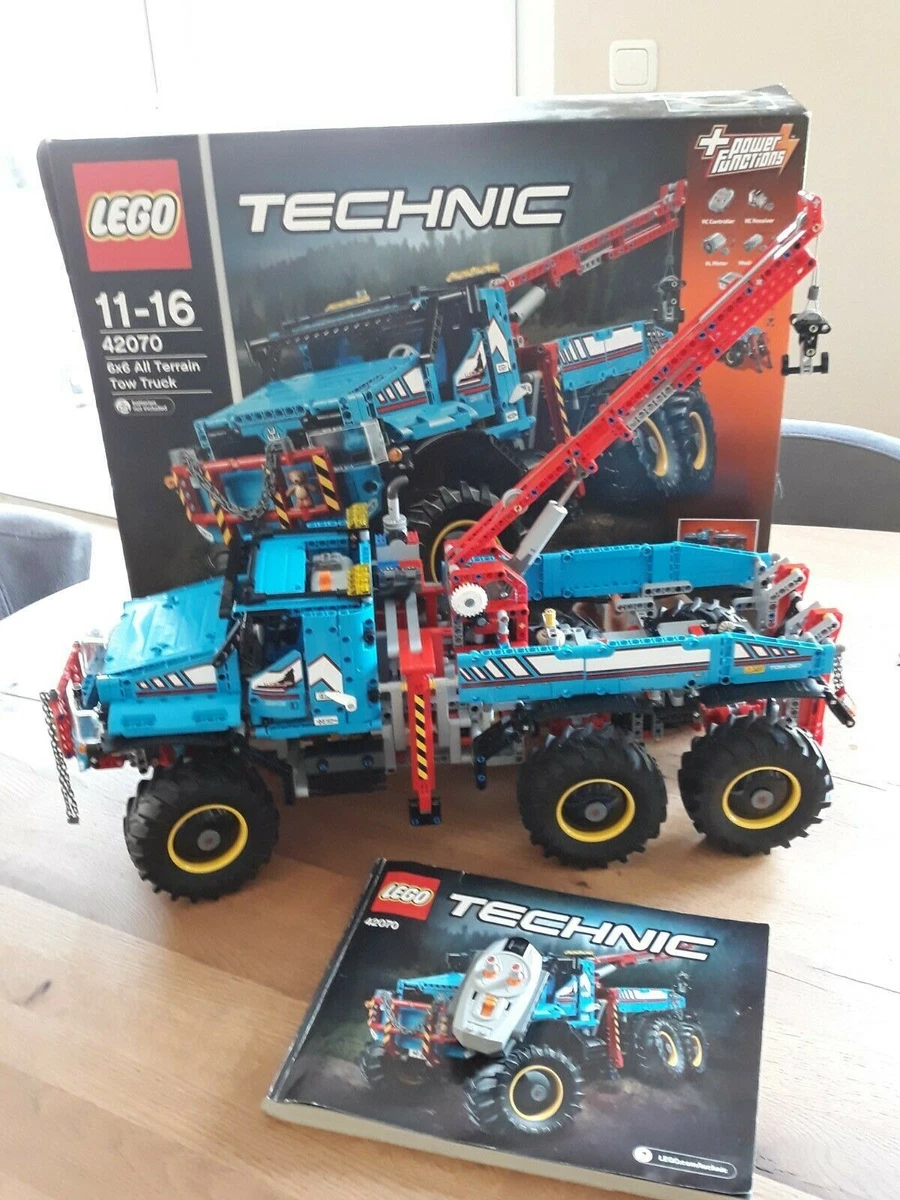Lego 6x6 all best sale terrain tow truck