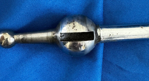 1950'S AUSTON HEALEY 100-4 BN1 -BN2 chrome GEAR SHIFT LEVER - Picture 4 of 5