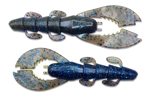 Remolque de pesca de lubina con garras flotantes señuelo de cangrejo de río lamer inferior de 20 quilates 4" - Imagen 48 de 48