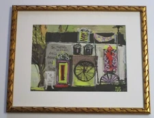 ROBERT NIX PAINTING POST IMPRESSIONISM EXPRESSIONISM 1950'S MODERNISM REGIONAL