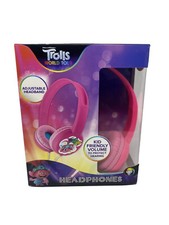 Disney Pixar Trolls World Tour Headphones Kid Safe Volume Limiting Technology