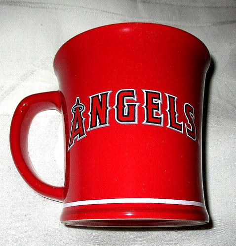 One (1) ANAHEIM ANGELS (Los Angeles) 15oz Sculpted Ceramic Relief Mug #6 -  NEW - Bild 2 von 5