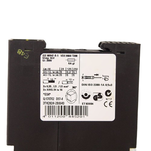Relés de seguridad DC24V para Siemens 3TK2824-2BB40 - Imagen 2 de 2