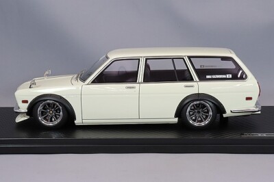 1/18 IG ignition #IG3153 Datsun Bluebird (510) Wagon White