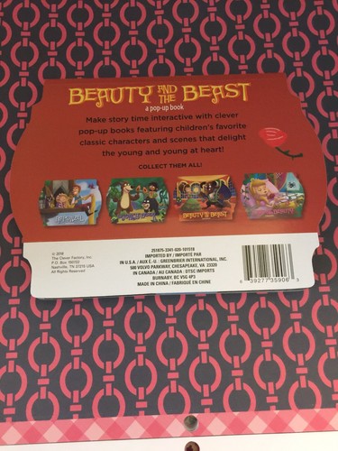 “Beauty And The Beast “A Pop-Up- Book - Imagen 5 de 5