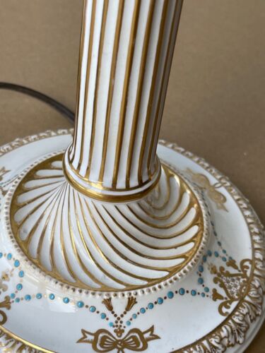 Rare Vintage Copeland Spode Electric Lamp - Picture 18 of 18