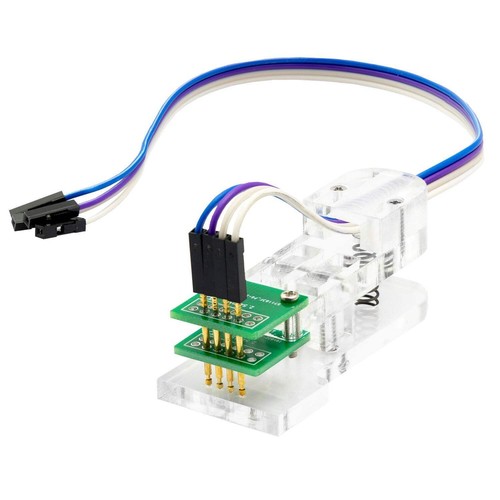 4 Pin Programmer I2C Modul Test Werkzeug PCB Klemme 1*4P Gold-beschichtete Pins