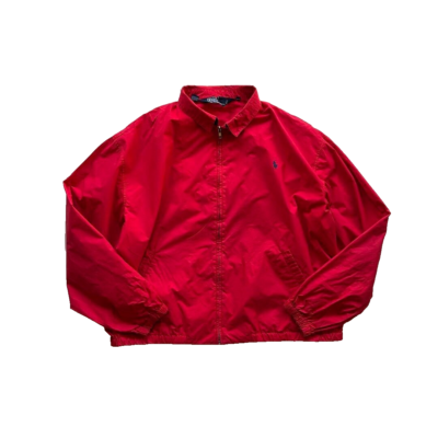 Polo by Ralph Lauren Swing Top Jacket Cotton Size XXL Red