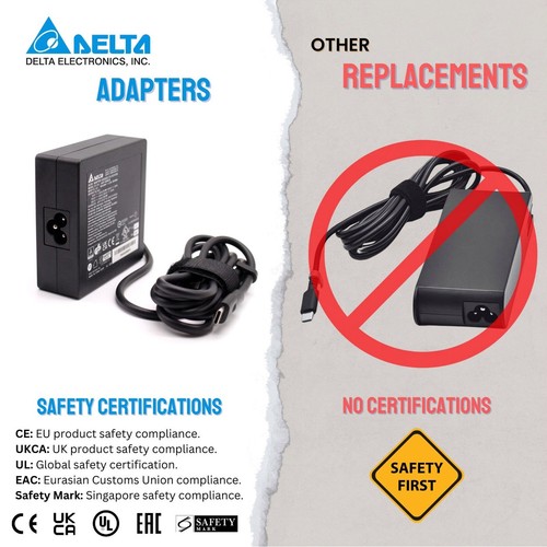 140W High-Speed Charger For Samsung Galaxy Book Pro 11th EP-TA865 Type-C Adapter - Picture 7 of 9