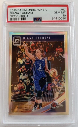 2019 Donruss WNBA Diana Taurasi #57 OPTIC HOLO SP PSA 10! LOW POP!