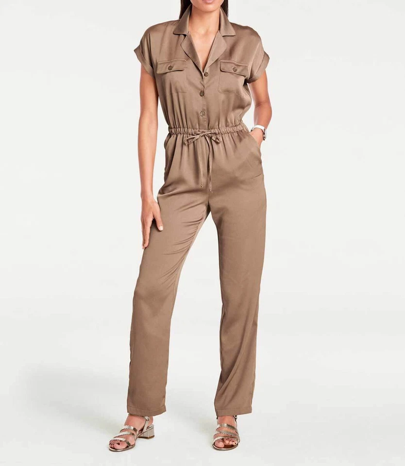 Ashley Brooke Damen Designer-Overall, camel - Bild 2 von 4