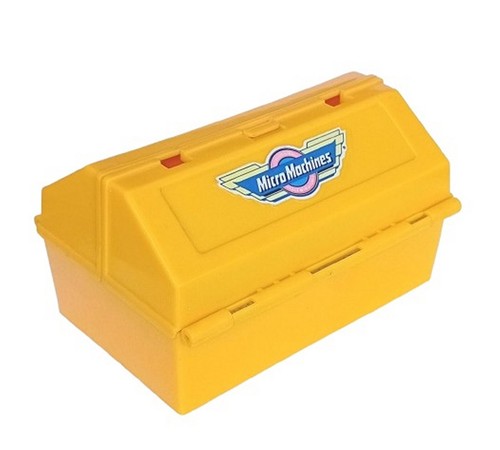 Micro Machines SPEED SHOP Yellow Toolbox Playset Vintage 1990 Galoob Toy - Picture 5 of 7