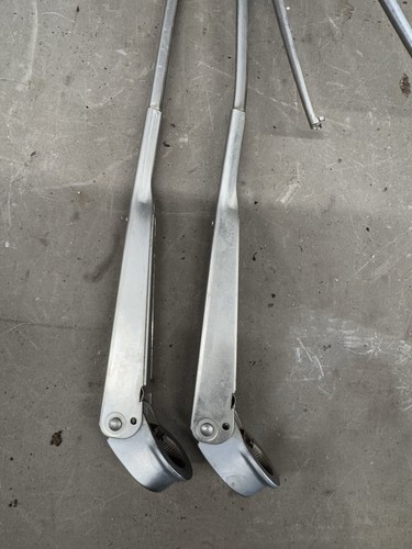 1965-1970 Ford Mustang Galaxie Windshield Wiper Arms Mercury Marauder Fairlane - Picture 6 of 14