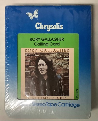 SEALED Rory Gallagher “Calling Card” 8-Track 8CH 1124 Irish Blues Rock - Picture 2 of 2