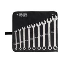 Klein 68402 9-Piece Combination Wrench Set