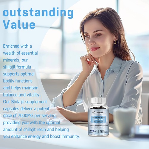 Shilajit -Himalayan Shilajit, Fulvic Acid, Energy Boost, Supports Brain Function - Picture 8 of 13