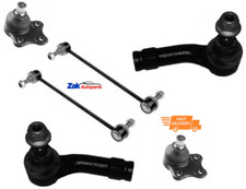 FOR Ford Fiesta MK6 02-08 Front 2 Links, 2 Outer Track Rod Ends & 2 Ball Joints 