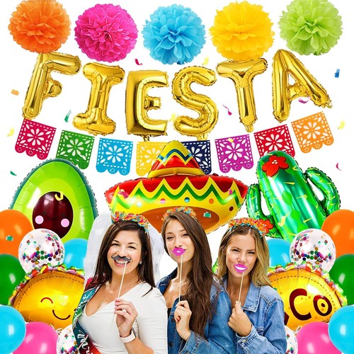 Fiesta Party Decorations Mexican Themed Party Supplies Cinco De Mayo Party De... - Picture 5 of 7