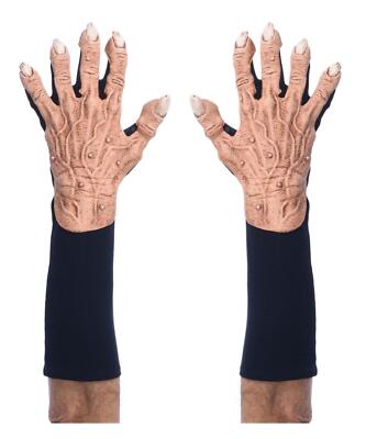 ZAGONES SHORT FLESH MONSTER VEIN POPPING LATEX HANDS GLOVES COSTUME 1028BSG