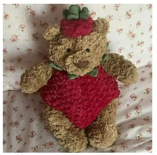 NWT Jellycat Bartholomew Bear Strawberry Limited Release - Picture 4 of 5