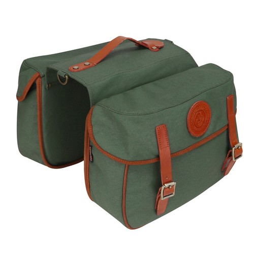 TOURBON Bike Double Pannier Bag Waterproof Canvas Bicycle Rear Rack Twin Pack AU - Picture 17 of 24