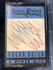 Judas Priest Rocka Rolla & Other Hits CASSETTE Tape 1990 RCA 2165-4R Rob Halford