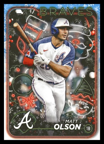 2024 Topps Holiday Parallels and Base! Pick Your Card, SHIPS FREE! Up'd 7/13! - Picture 176 of 249