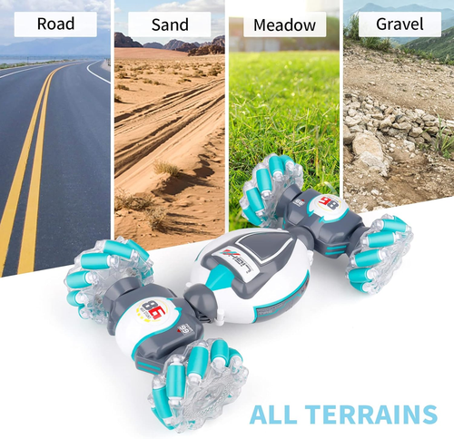 Gesture Sensing RC Stunt Car Toys for 6-12 Yr Boys&Girls - Best Birthday Gifts f - Picture 5 of 9