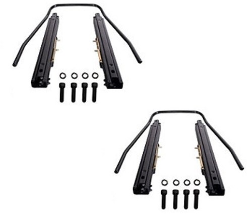 1 PAIR BLACK PVC LEATHER RACING SEATS ALL BMW NEW - Afbeelding 3 van 3