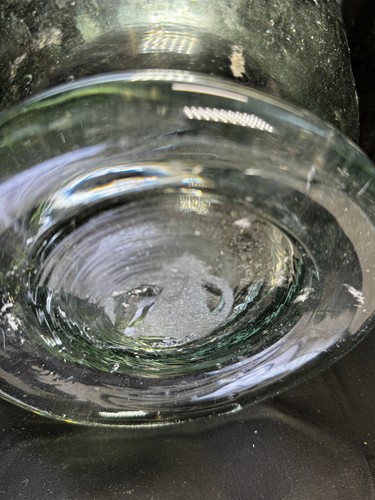 Rührschüssel Stößel französischer Apotheker wissenschaftlich Anfang 19. Jahrhundert mundgeblasen - Bild 9 von 19