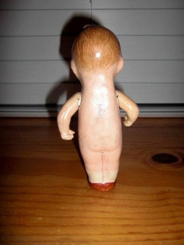 "Muñeca Kewpie Ojos de Google Vintage Alemania 1925 Papel Maché 6" - Imagen 4 de 7