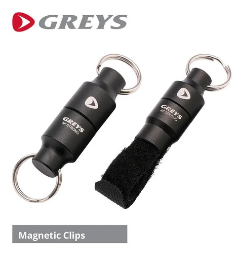 Greys Magnetclip 3kg / 5kg Kescherhalter Löser Fliegenfischen Werkzeug - Bild 1 von 3