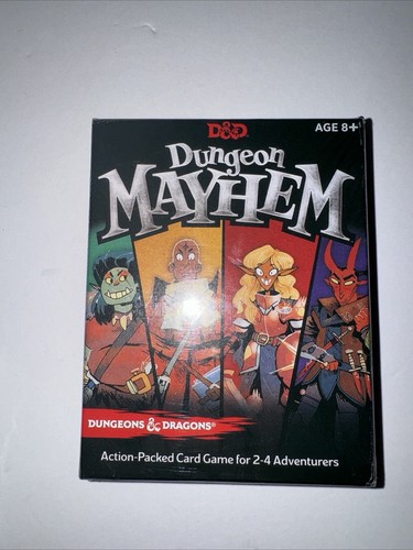 Dungeon Mayhem Dungeons & Dragons Card Game and Battle for Baldur’s Gate Sealed - Picture 3 of 4