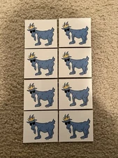 Goat USA Stickers Eight Pack OG Goat Brand New Ships Quick