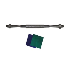 Double-Ended Leak Testing Gauge tool w/ strips, for Clarinet, Sax, Flute, Etc.