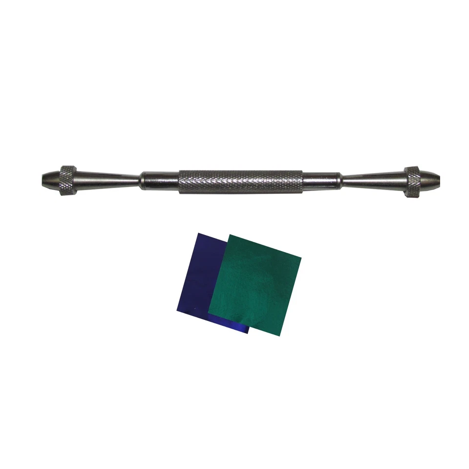 Double-Ended Leak Testing Gauge tool w/ strips, for Clarinet, Sax, Flute, Etc.