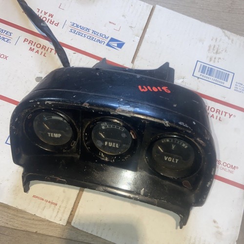honda GL1000 goldwing 1000 sub meter panel gauge pod fuel temp volt 1979 1978 78 - Picture 2 of 4