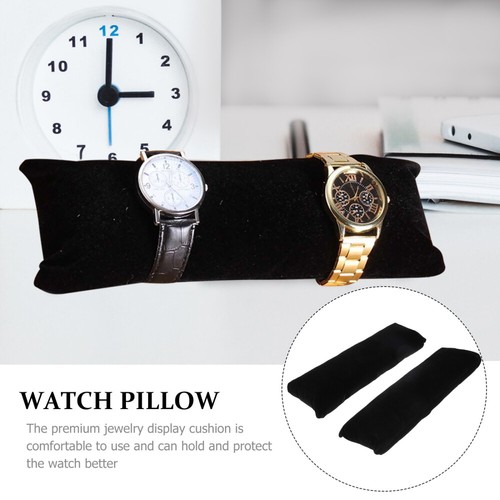 2 PCS Kissen Beobachten Zur Präsentation Von Armbändern expédition Armbanduhrkissen
