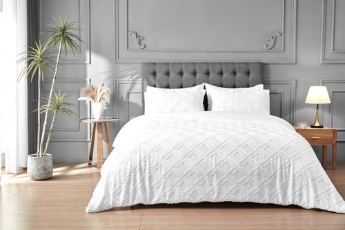 Juego de cama con funda nórdica edredón reversible individual doble king size con funda de almohada - Imagen 11 de 28