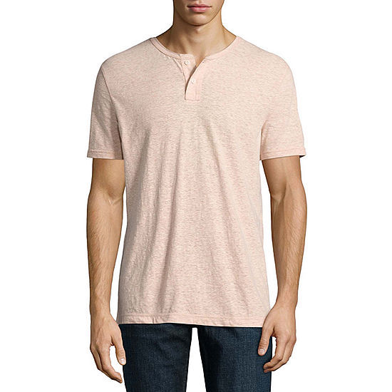 NWT $22 Men Arizona Jeans Co short sleeve  henley t-shirt  NEW! SIZE SMALL