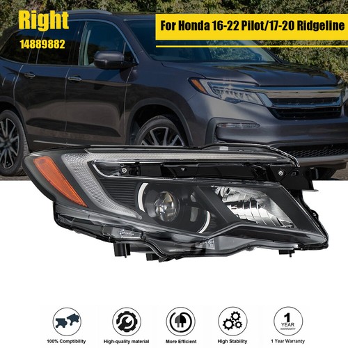 For Honda 16-21 Pilot 19-21 Passport 17-20 Ridgeline RH Side Headlight Assembly - Picture 1 of 12