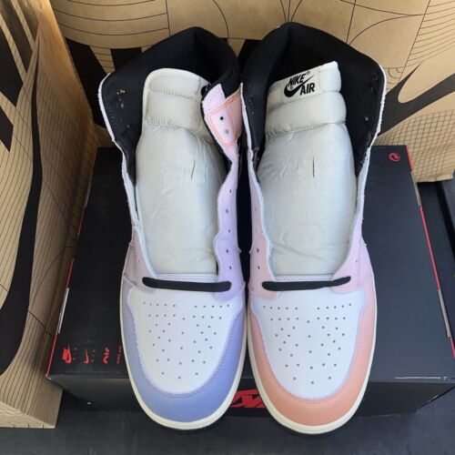 NEW Nike Air Jordan 1 Retro High OG Craft 'Skyline' (2023) DX0054-805 Sz 18 Nby - Picture 3 of 6