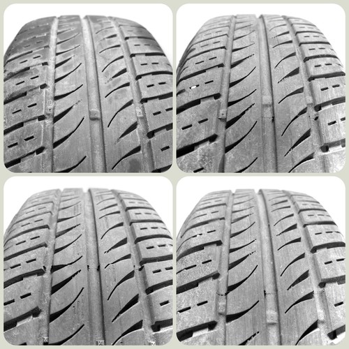 Peugeot 207 208 Original Alu-Felgen LK 4x108 ET23 Sommer-Reifen 185/65 R15 - Bild 2 von 6
