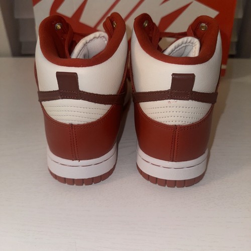Nike Dunk High LXX Cinnabar/Sail/White/Mars Stone DX0346-600 - Size 7 W New In B - Picture 5 of 9