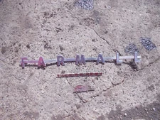 Farmall 300 350 400 450 Tractor IH Chrome hood side F-A-R-M-A-L-L TA +MK emblems