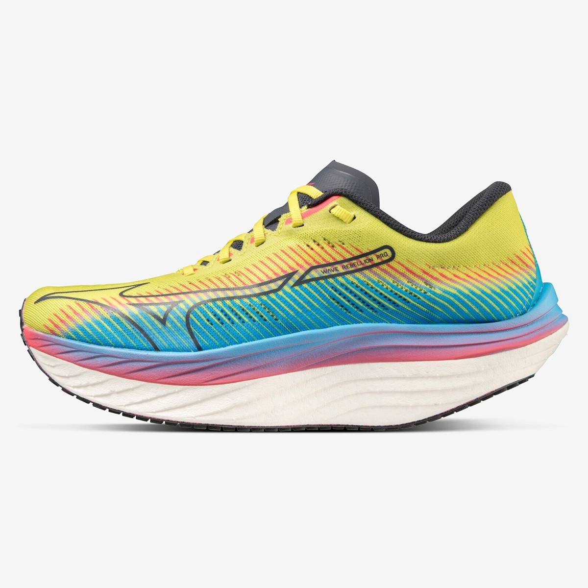 Mizuno Running Shoes WAVE REBELLION PRO Yellow/Black/Blue