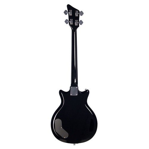 Airline Guitars Pocket Bass - Black - Vintage Reissue electric bass guitar - NEW - Picture 5 of 10